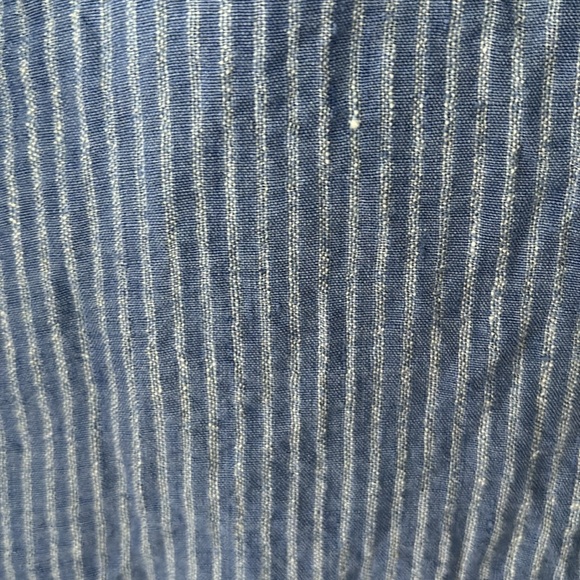 Flax linen button up tunic - Picture 3 of 5